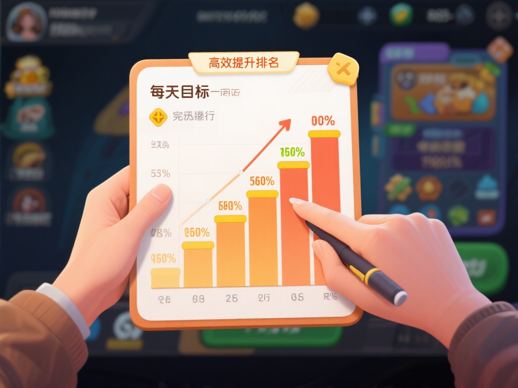 每天面对繁杂的游戏内容，如何高效提升排名？答案是制