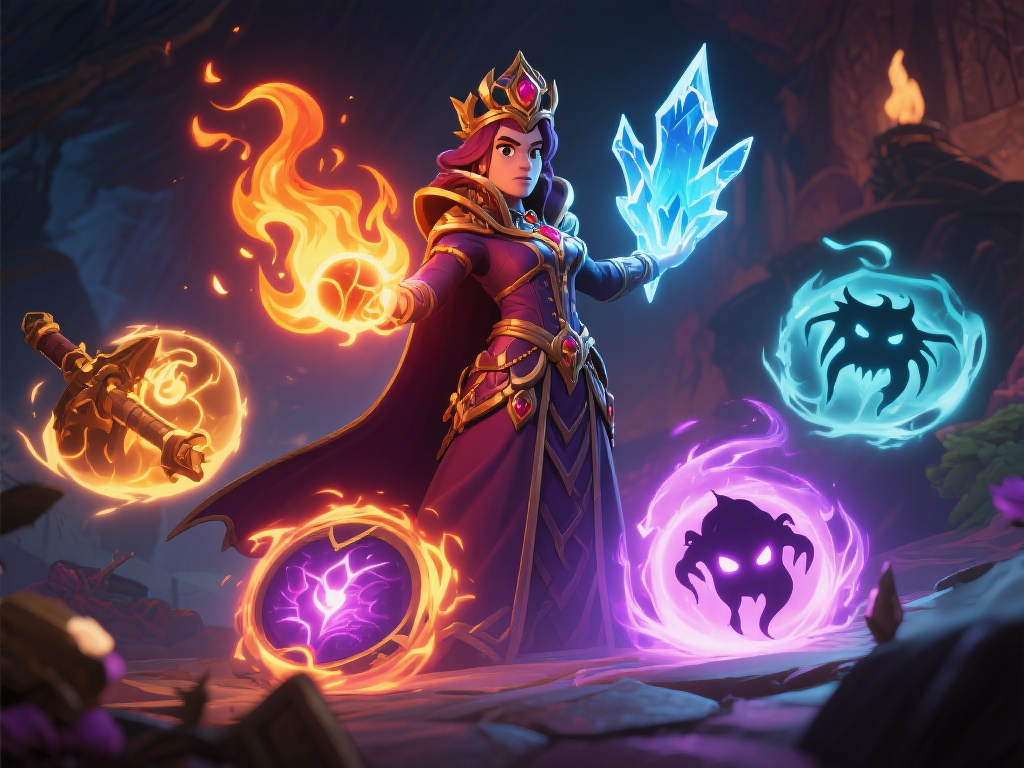 魔法系统：从普通法术到传奇能力
魔法是《赏金女王